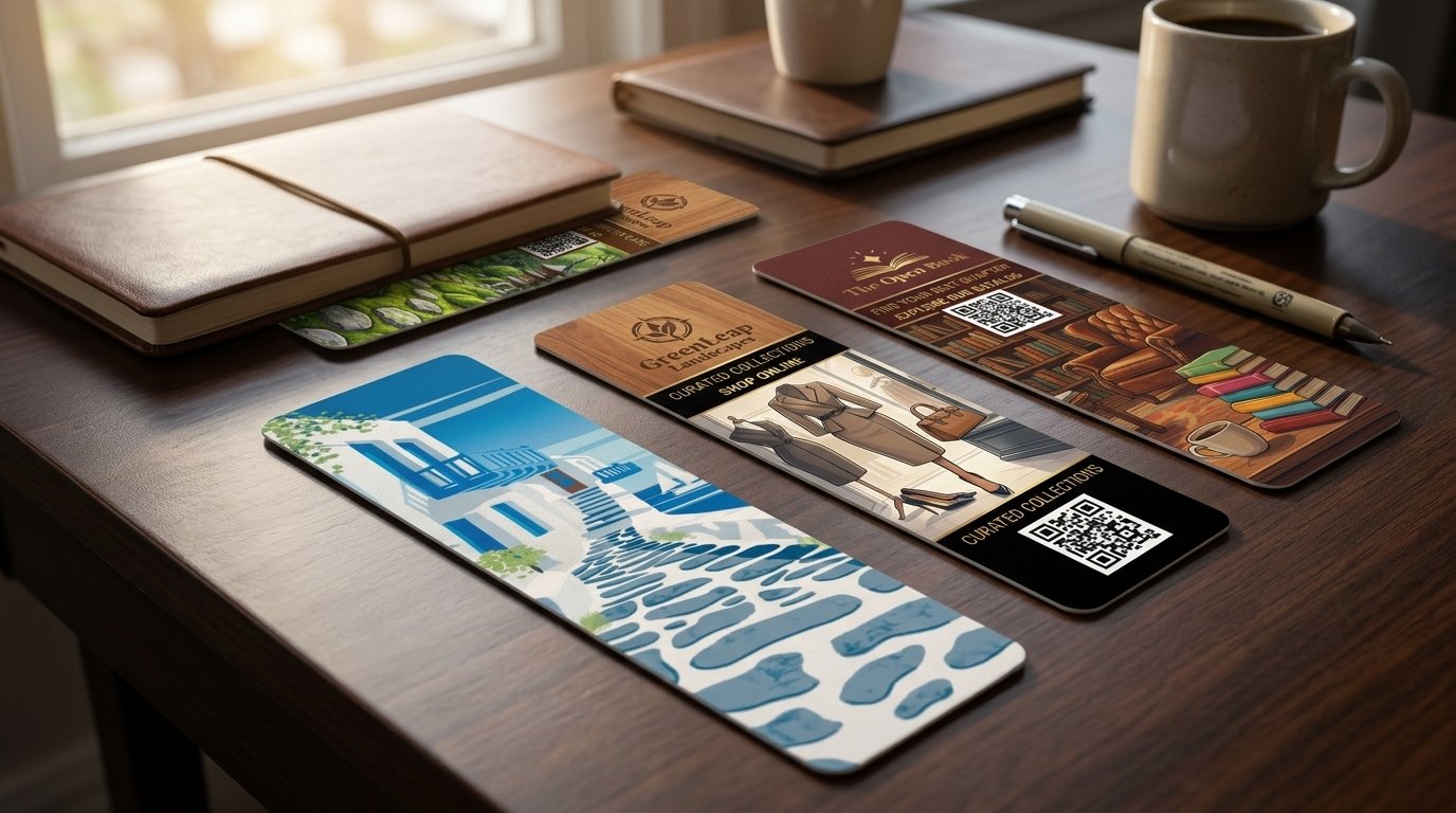 Custom Bookmarks as Marketing Materials