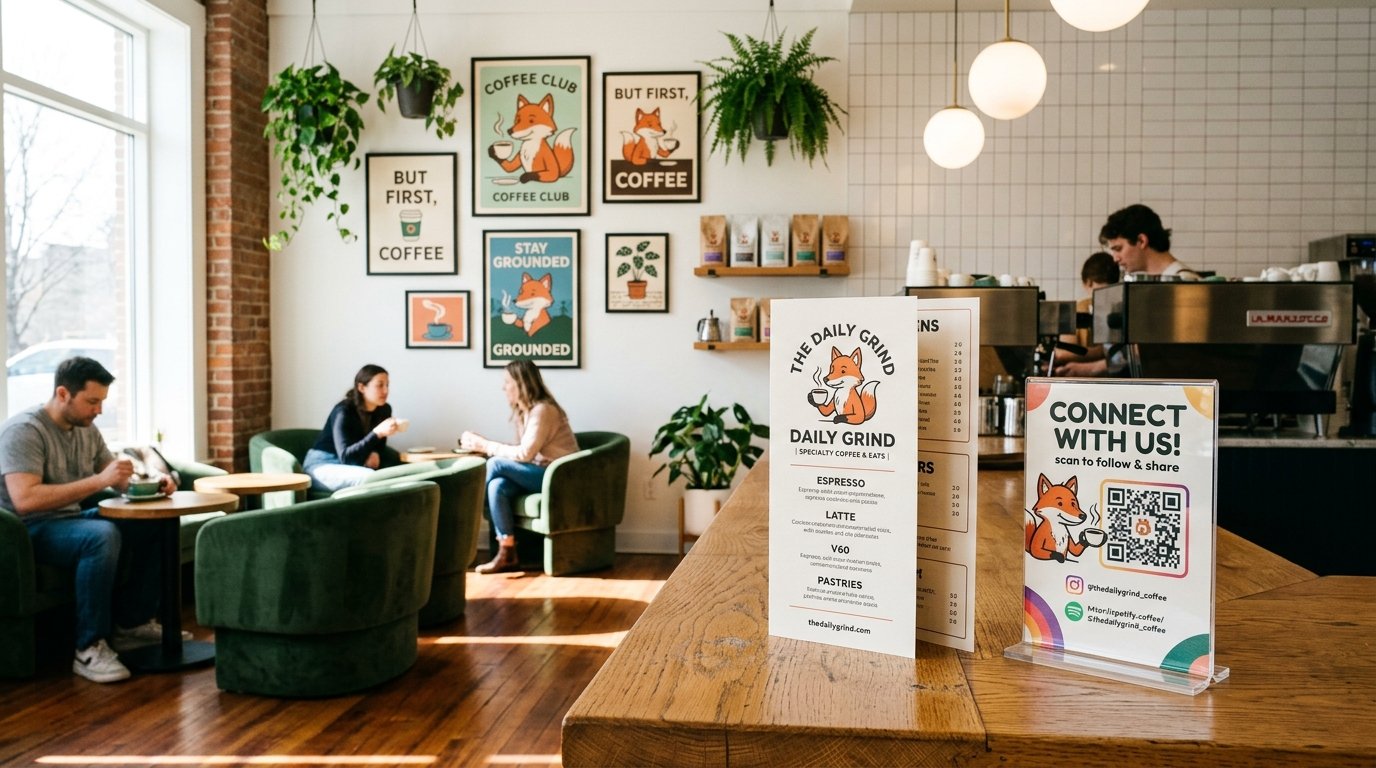 Feddora Boutique Cafe Custom Print Rollout