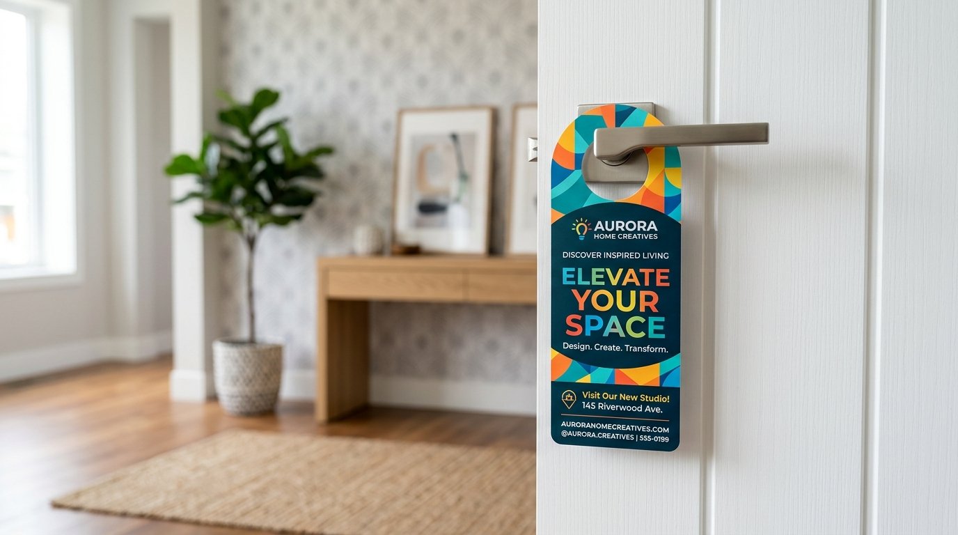 Premium Door Hanger on Door Handle