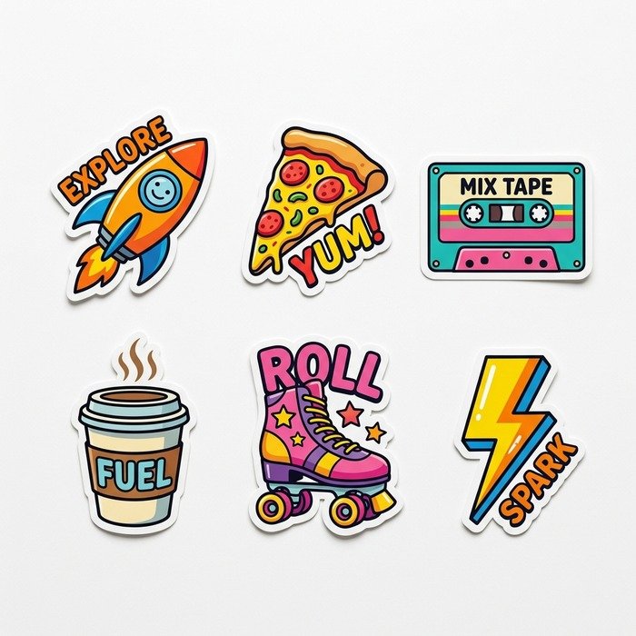 Custom Vinyl Die Cut Stickers