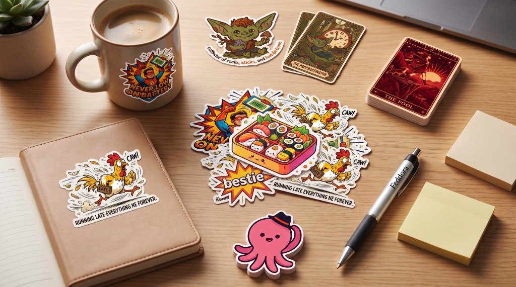 Custom Stickers Showcase