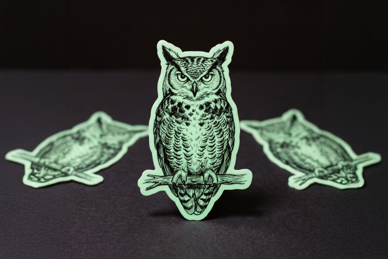 Luminous stickers