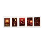 Gold Tarot Cards Sticker Sheet view 1