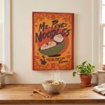 Retro Noodle Shop Wood Sign: Steamed Buns & Broth view 4