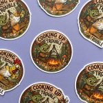 Cooking Up Trouble Goblin Sticker view 3