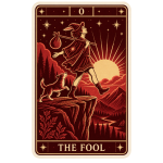 Gold Tarot Cards Sticker Sheet view 6