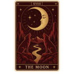 Gold Tarot Cards Sticker Sheet view 3
